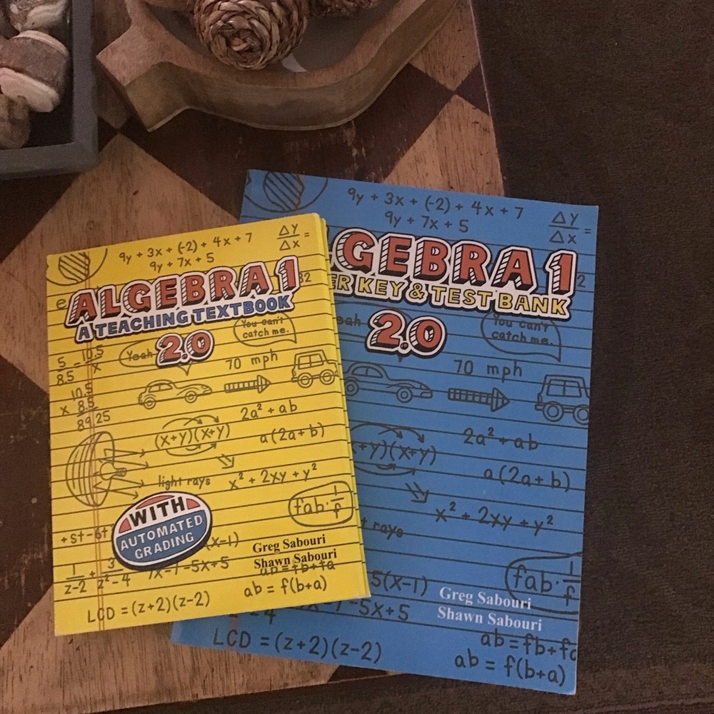 Teaching Textbooks Algebra 1 disks and test bank